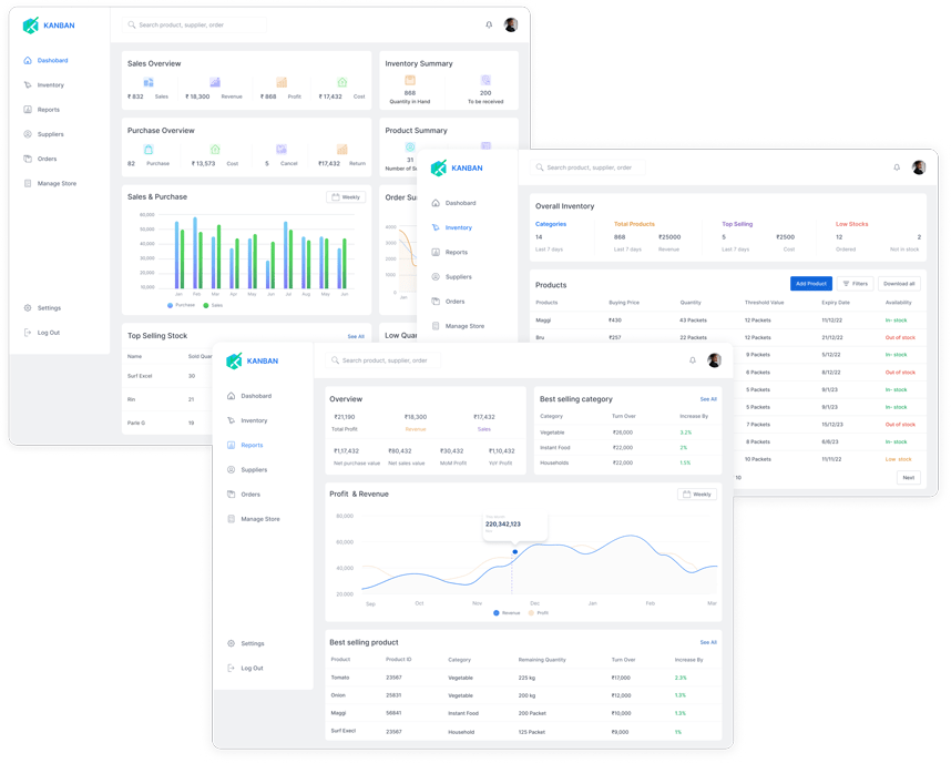 Enterprise-Level Inventory Management App for health industry