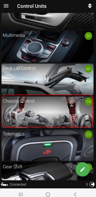 obdeleven-audi-q8-control-modules
